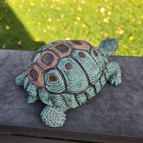 Turtle Figure Statue Garden Decor Home Decor - Picture 2 of 15